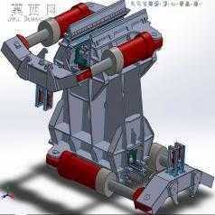 防侧滑控制系统SW设计 3D模型
