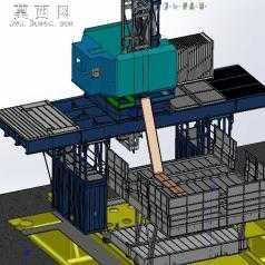 石油钻机海洋石油钻井平台设备 3D模型