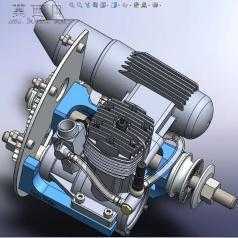 发动机悬置系统发动机支架SW设计 3D模型