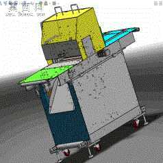日本式自动化横切机(蜗轮蜗杆) 3D模型