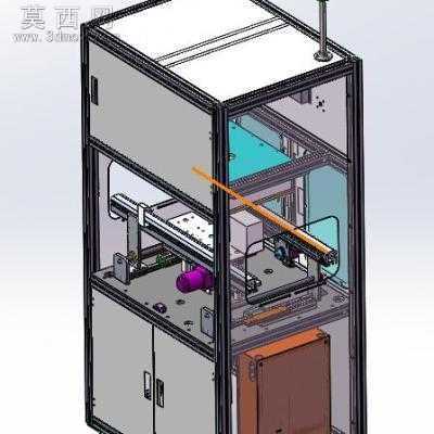 在线ICT测试机设备SMD行业PCB板元器测试 3D模型