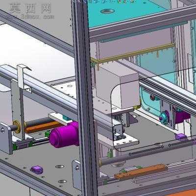 在线ICT测试机设备SMD行业PCB板元器测试 3D模型