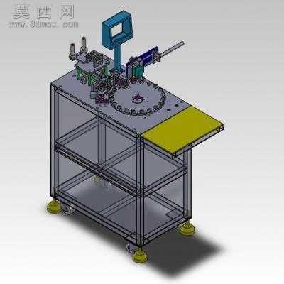 五金线材自动焊锡机焊线机 3D模型