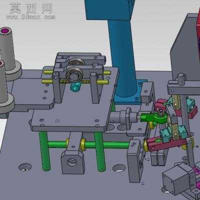 五金线材自动焊锡机焊线机 3D模型