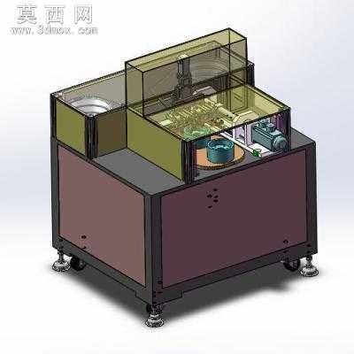 轴承钢珠、波珠自动组装机 3D模型