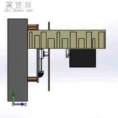激光雕刻机 3D模型