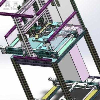 翻转机输送线工装板翻转设备 3D模型