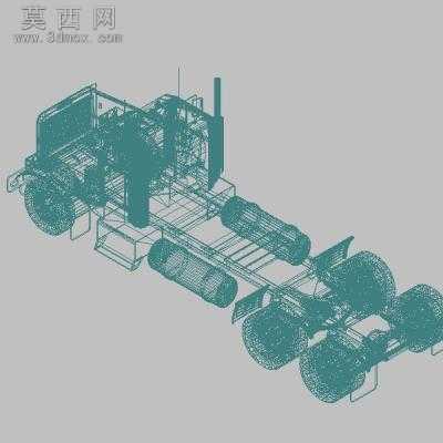 福莱纳卡车 3D模型