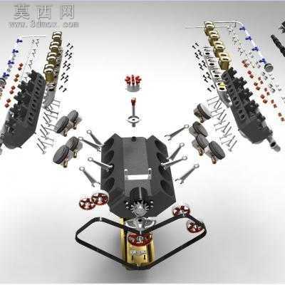 32����V8������ 3Dģ��