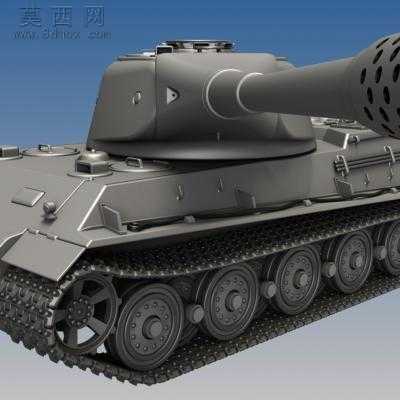 国外一款坦克模型 3D模型