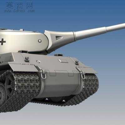 国外一款坦克模型 3D模型