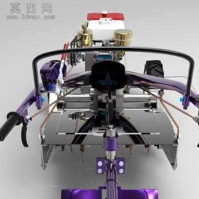 一款拖拉机完整设计图纸 3D模型