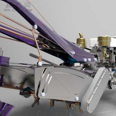 一款拖拉机完整设计图纸 3D模型