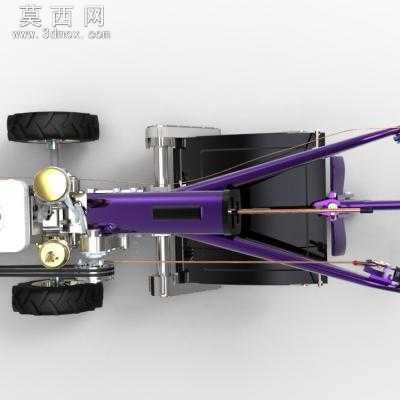 一款拖拉机完整设计图纸 3D模型