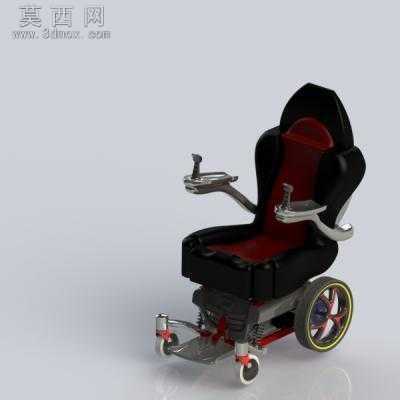 轮椅三维设计 3D模型