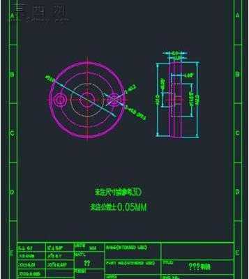 延时器气动元件3D图档和2D工程图 3D模型中望3D设计,