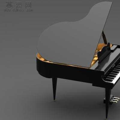 YAMAHA雅马哈钢琴 3D模型