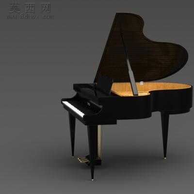 YAMAHA雅马哈钢琴 3D模型