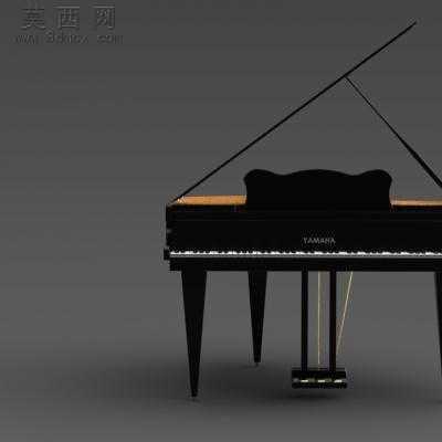 YAMAHA雅马哈钢琴 3D模型