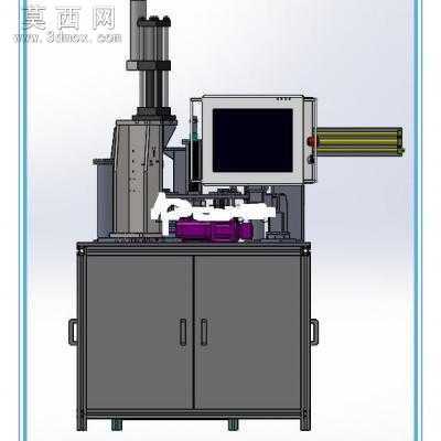 转盘式膨胀阀磁芯组装机空调配件装配 3D模型