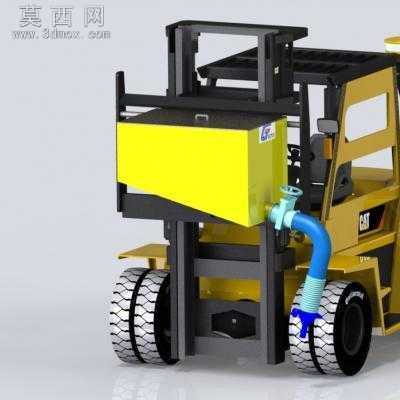 移动式上砂车 3D模型