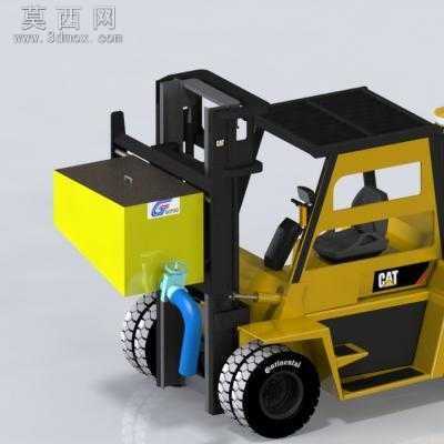 移动式上砂车 3D模型
