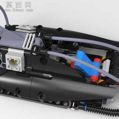 lego-technics-����ָ߻�ľ��� 3Dģ��
