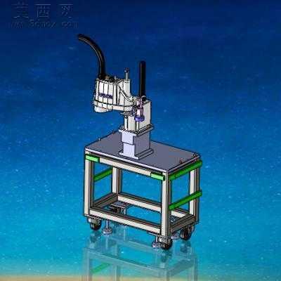 手机盒贴标机 3D模型