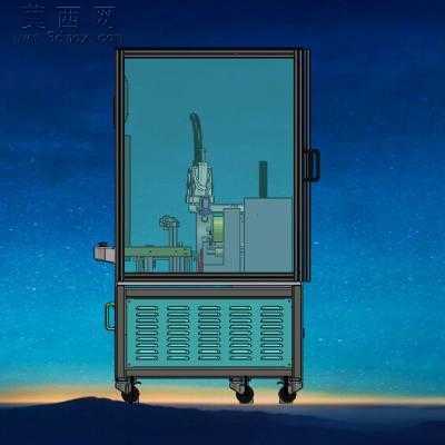 手机盒贴标机 3D模型