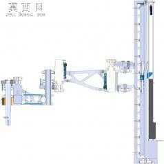 四轴机械臂四轴机器人手臂SW设计 3D模型
