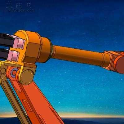 CHX-3六轴机器人 3D模型
