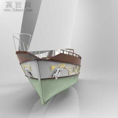 Turkey土耳其的Gulet木制帆船3D图纸 3D模型3dsMax,3DM