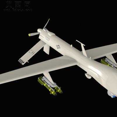 MQ-1��ʳ���������� 3Dģ��