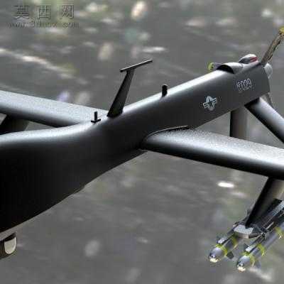 MQ-1��ʳ���������� 3Dģ��