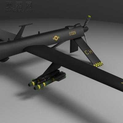 MQ-1��ʳ���������� 3Dģ��