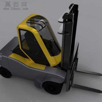 叉车3D图纸 3D模型