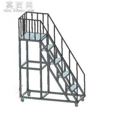移动梯子 CAD图纸