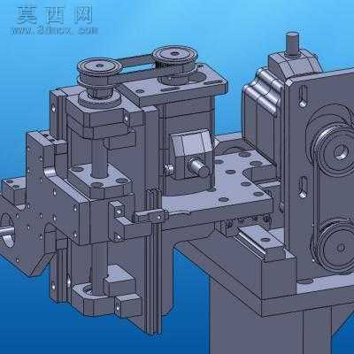 三轴移动平台 3D模型