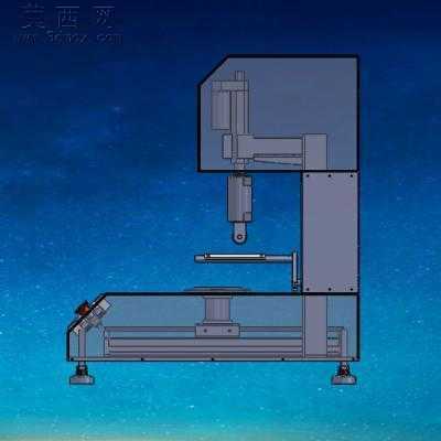 FPC柔性电路板折死角耐折测试机 3D模型