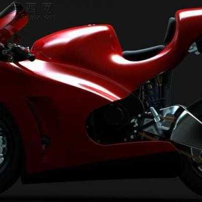 摩托车CATIA V5 R21设计 3D模型