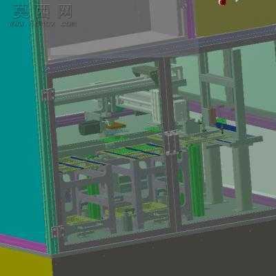 PCB���๤���Զ����ϻ� 3Dģ��