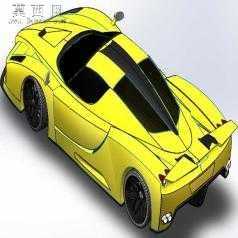 法拉利恩佐跑车 SW模型 3D模型