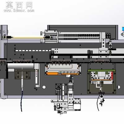 电感自动焊锡与检测机自动打蜡机 3D模型