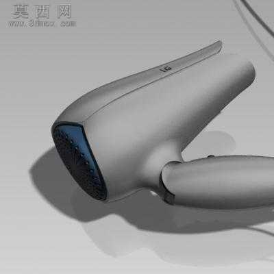 LG电吹风完整模型+设计说明书 3D模型