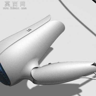 LG电吹风完整模型+设计说明书 3D模型