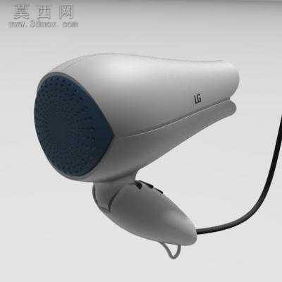 LG电吹风完整模型+设计说明书 3D模型