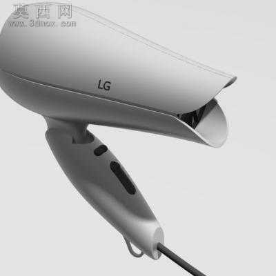 LG电吹风完整模型+设计说明书 3D模型