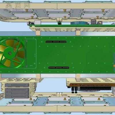 无人机GNSS-R仪器无人机用卫星遥感收发仪器 3D模型