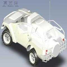 维努斯越野车 3D模型,3DXML