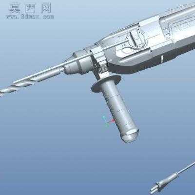 26mm轻型电锤 3D模型